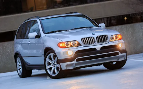 Bmw X5 E53 Обои на телефон автомобиль, припаркованный на дороге