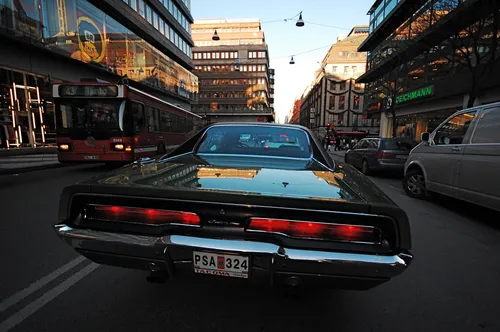 Dodge Charger 1969 Обои на телефон автомобиль на улице