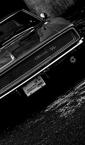 Dodge Charger 1969 Обои на телефон автомобиль, спереди обращенный к камере