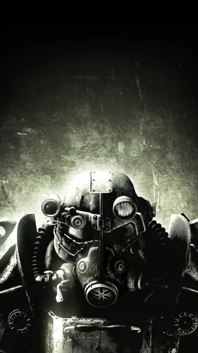 Fallout 4 Обои на телефон человек в скафандре