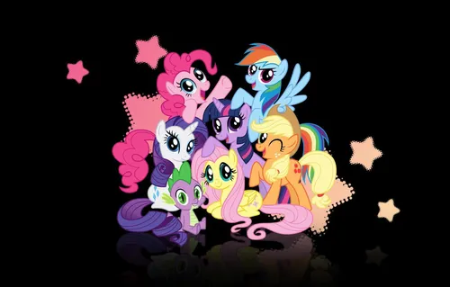 My Little Pony Обои на телефон мультфильм о мужчине и женщине