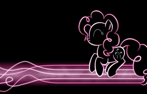 My Little Pony Обои на телефон фиолетовый и розовый логотип
