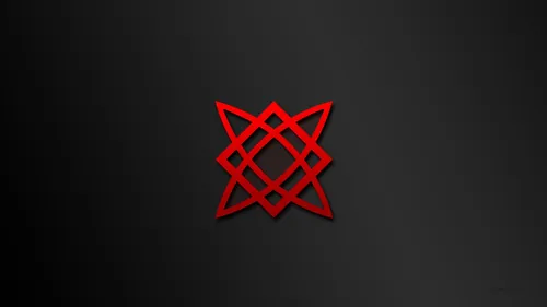 Звезда Давида Обои на телефон логотип с красным кругом