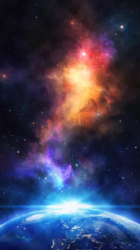 Космос Фото Обои на телефон изображение