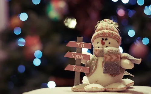 Новогодние Картинки Обои на телефон снеговик с табличкой