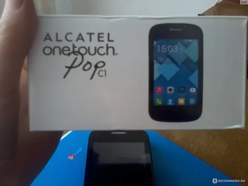 Alcatel One Touch Обои на телефон рука, держащая телефон