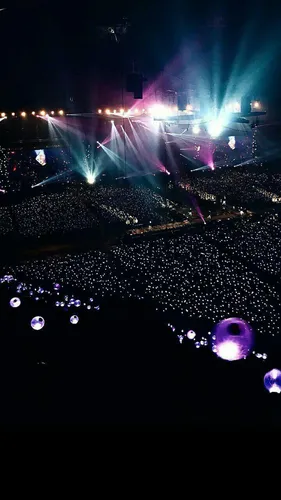 Exo Обои на телефон толпа людей на концерте