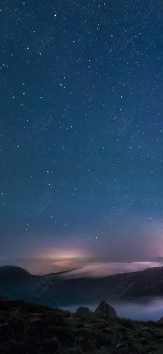 Звездное Небо Hd Обои на телефон звездное ночное небо над горным хребтом