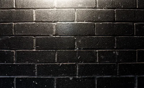 Кирпичная Стена Обои на телефон черно-белая фотография кирпичной стены