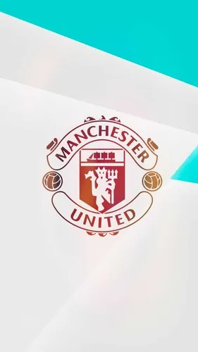 Манчестер Юнайтед Обои на телефон красно-белый логотип