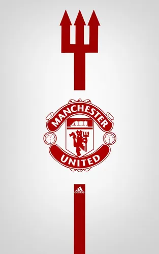 Манчестер Юнайтед Обои на телефон текст, логотип