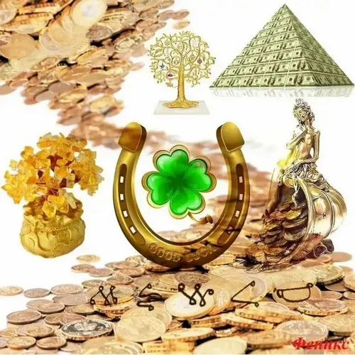 Притягивающие Деньги Обои на телефон золотая и зеленая корона