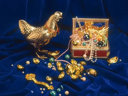 Притягивающие Деньги Обои на телефон золотые и красные и золотые украшения