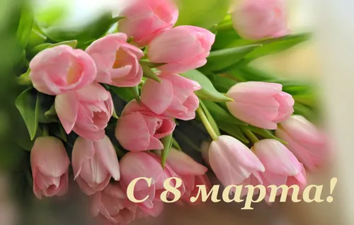 8 Марта Картинки группа розовых цветов