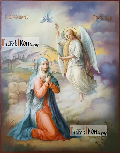 Шри Кришна Чайтанья Махапрабху, Благовещение Картинки плакат с изображением пары женщин