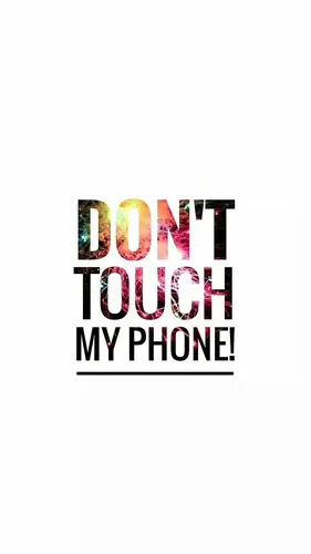 Не Трогай Мой Телефон Обои на телефон текст, логотип
