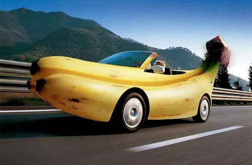 Машин Картинки банан в форме банана