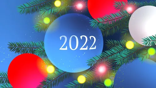 С Новым Годом 2022 Картинки рисунок