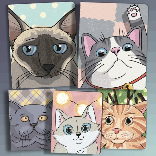 Котики Картинки группа кошек