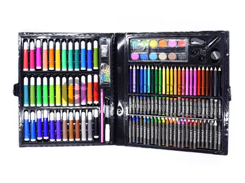Для Рисования Картинки черный чехол для компьютера с множеством маленьких разноцветных ручек
