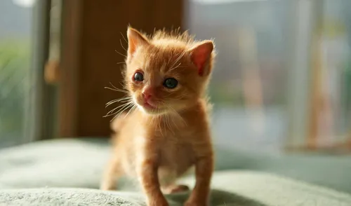 Котиков Картинки маленький оранжевый котенок