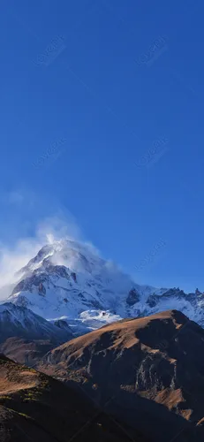Природа Картинки гора со снегом