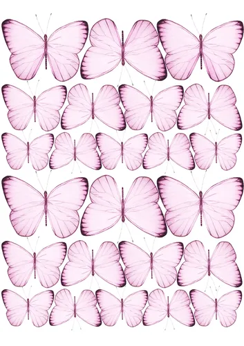 Бабочки Картинки крупный план некоторых розовых конфет в форме сердца