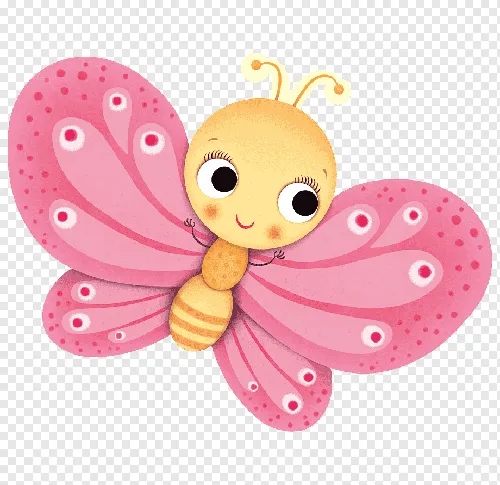 Бабочки Картинки мультипликационный персонаж на бабочке