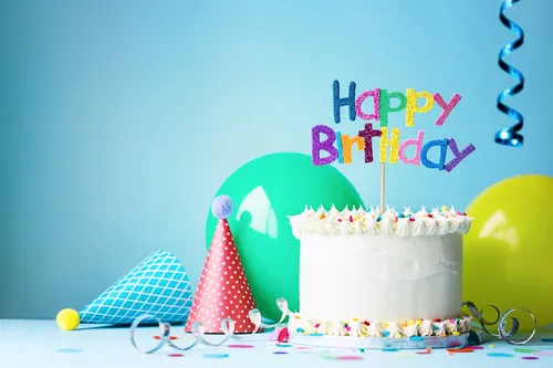 День Рождения Картинки торт ко дню рождения со свечой