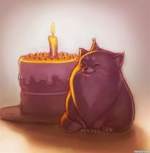 День Рождения Картинки пара свечей с пламенем