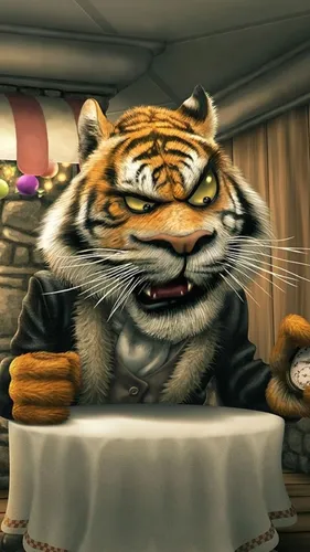 Прикольные На Ватсап Картинки тигр с открытым ртом