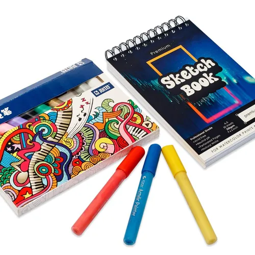 Скетчбук Для Срисовки Картинки группа книг и карандашей