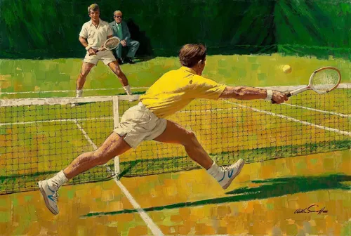 Спорт Картинки мужчина играет в теннис