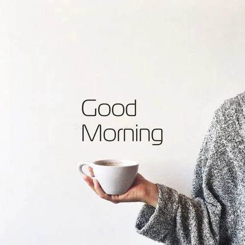 Стильные Доброе Утро Картинки мужчина, держащий чашку кофе