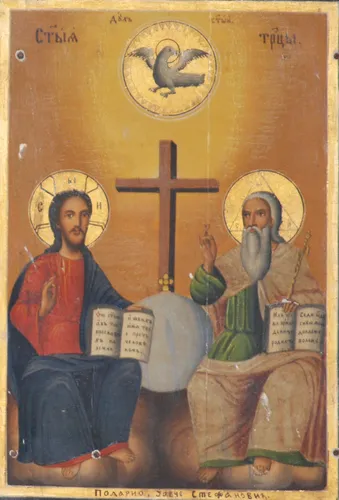 Преподобный Серафим Саровский, Троица Картинки фотография