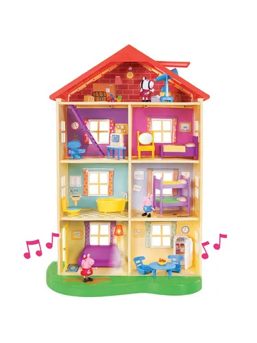 Дом Свинки Пеппы Картинки игрушечный домик с игрушками