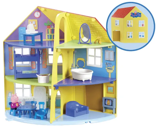 Дом Свинки Пеппы Картинки игрушечный домик с игровой комнатой