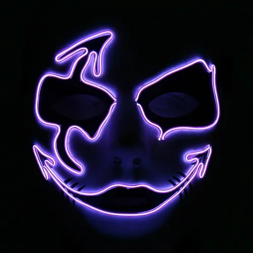 Для Аватарки Картинки фиолетовая маска с лицом