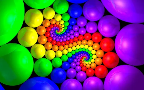 Классные Картинки группа разноцветных шаров