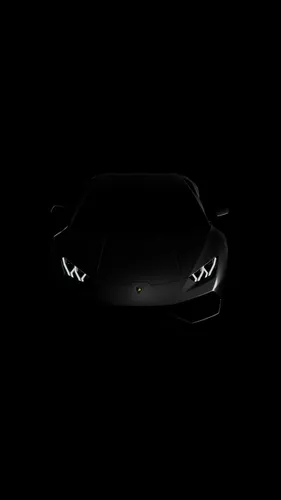 Машина Обои на телефон черный автомобиль с белым логотипом