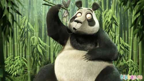 Прикольные На Аву Картинки панда, держащая лист