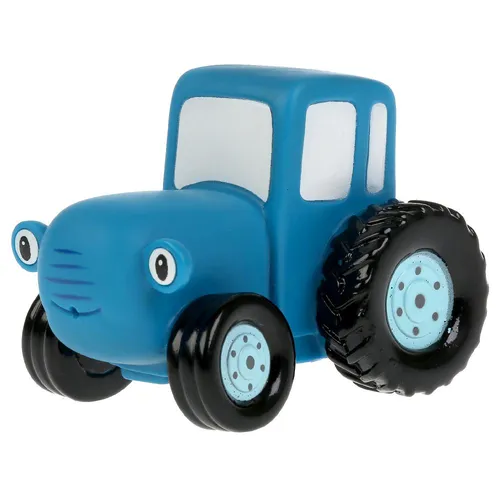Синий Трактор Картинки сине-белая игрушечная машинка