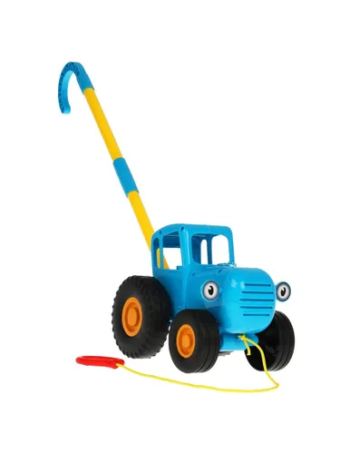 Синий Трактор Картинки сине-желтый игрушечный трактор