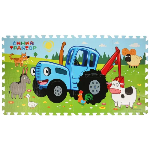 Синий Трактор Картинки игрушечный грузовик с мультипликационным персонажем