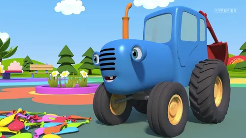 Синий Трактор Картинки скриншот видеоигры