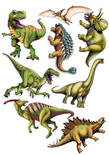 Динозавры Картинки диаграмма