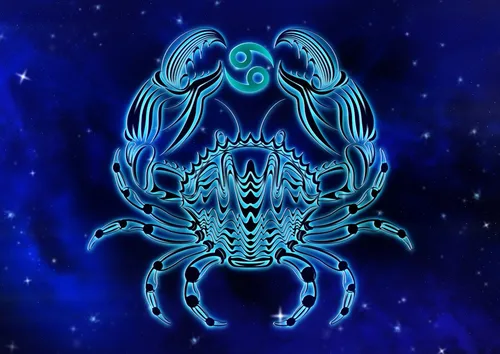 Знаки Зодиака Картинки синий осьминог со звездами