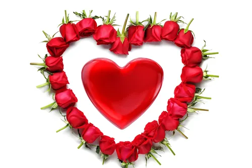 Картинка Сердце Картинки сердце из красных роз