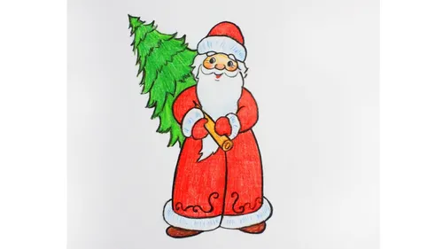 Деда Мороза Картинки мультипликационный персонаж держит бутылку