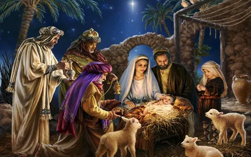 Нихил Чинапа, С Рождеством Христовым Картинки группа людей в религиозной одежде